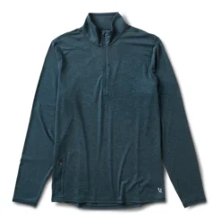 Ease Performance Half Zip | Indigo Heather