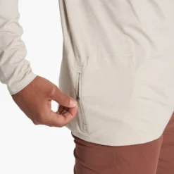 Ease Performance Half Zip | Suede Heather -Deals Haute Drape Store V221HUE SP23 M ECOMM FLEECE DETAIL 2315 1x1 1741c1ed cd14 4015 947d bf546a092a6f