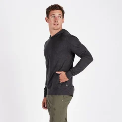 Ponto Performance Pullover | Charcoal Heather -Deals Haute Drape Store V222HCC 3