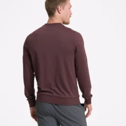 Ponto Performance Crew | Chestnut Heather -Deals Haute Drape Store V224HCH 1943