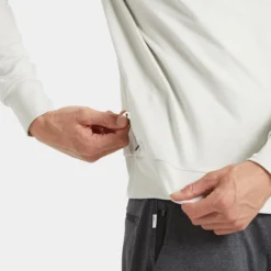 Ponto Performance Crew | Dove Grey Heather -Deals Haute Drape Store V224HDG 5