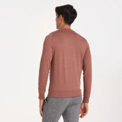 Ponto Performance Crew | Terracotta Heather -Deals Haute Drape Store V224HTE 3332