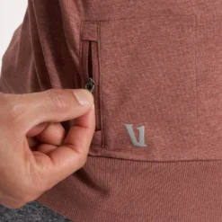 Ponto Performance Crew | Terracotta Heather -Deals Haute Drape Store V224HTE 3340