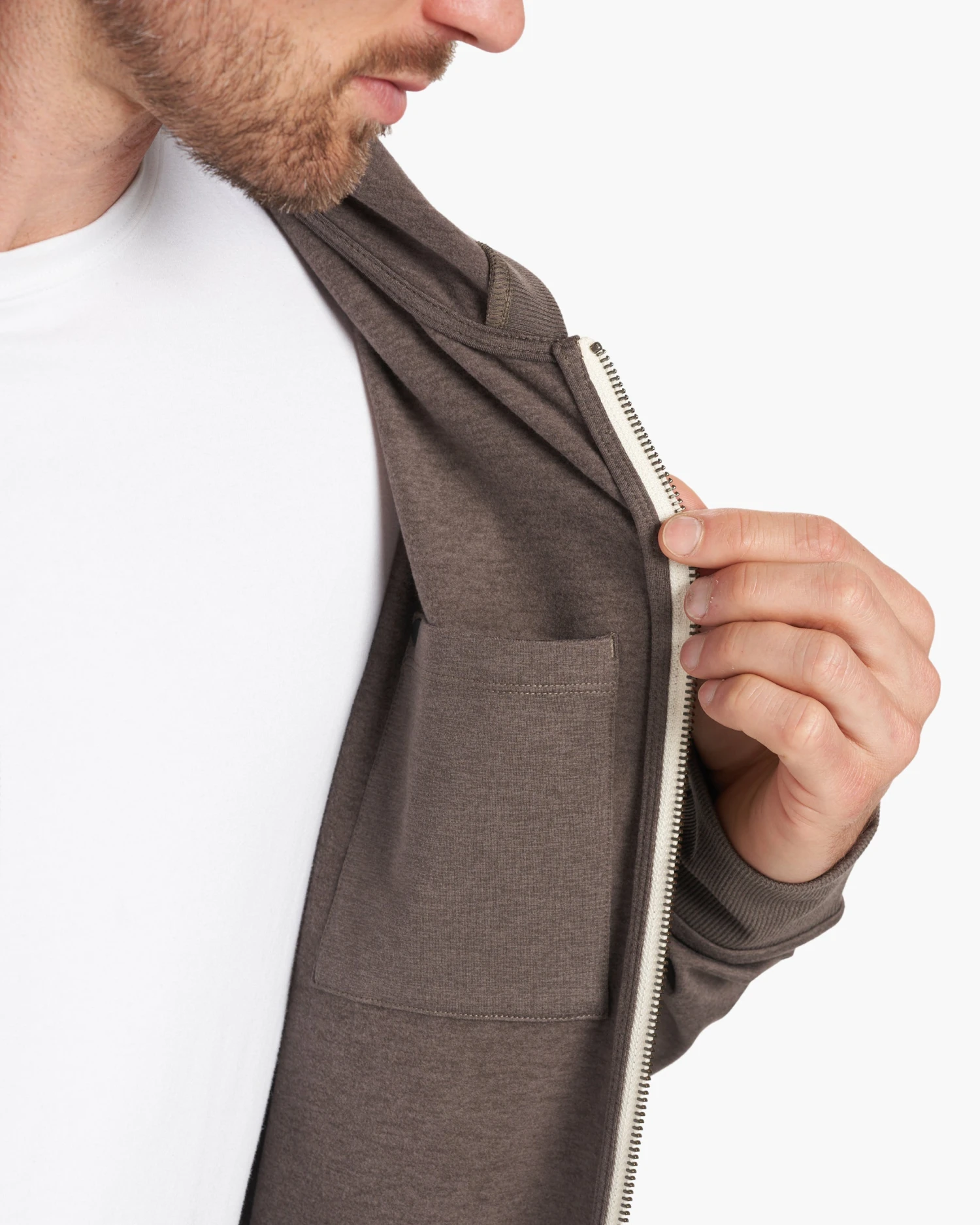 Coronado Hoodie | Cocoa Heather 5 Coronado Hoodie | Cocoa Heather - Image 5