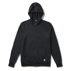 Ponto Performance Half Zip Hoodie | Black