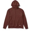 Ponto Performance Half Zip Hoodie | Cedar Heather