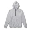 Ponto Performance Half Zip Hoodie | Platinum Heather