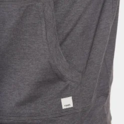 Ponto Performance Half Zip Hoodie | Smoke Heather -Deals Haute Drape Store V244HSM 2791