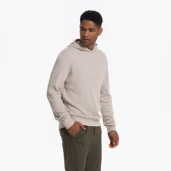 Waffle Hoodie | Dark Salt -Deals Haute Drape Store V247DSA 08718