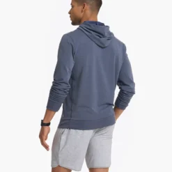 Austin Hoodie | Azure Heather -Deals Haute Drape Store V254HAZ 2186