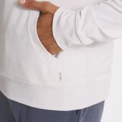 Austin Hoodie | Oatmeal Heather -Deals Haute Drape Store V254HOM SP23 M ECOMM FLEECE DETAIL 1668 1x1 d570a881 db0d 4baa 873f a865c2ce51ec