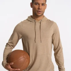 Sunday Element Hoodie | Camel Heather -Deals Haute Drape Store V264CMH SP23 M ECOMM FLEECE DETAIL 3952 1x1 bbe33174 6ca1 4b3b 9c02 9d53624ac879