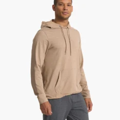 Sunday Element Hoodie | Camel Heather -Deals Haute Drape Store V264CMH SP23 M ECOMM FLEECE TOP 3877 1x1 15b6b865 285e 4912 a7fd 5d2368c649d2