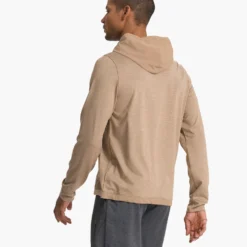 Sunday Element Hoodie | Camel Heather -Deals Haute Drape Store V264CMH SP23 M ECOMM FLEECE TOP 3886 1x1 30354fc2 1ecb 4625 bfca 0bef1daa5ed4