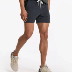 Ponto Short 5" | Charcoal Heather -Deals Haute Drape Store V3005HCC 1790