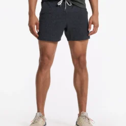 Ponto Short 5" | Charcoal Heather -Deals Haute Drape Store V3005HCC 1798