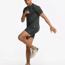 Ponto Short 5" | Charcoal Heather -Deals Haute Drape Store V3005HCC 1870