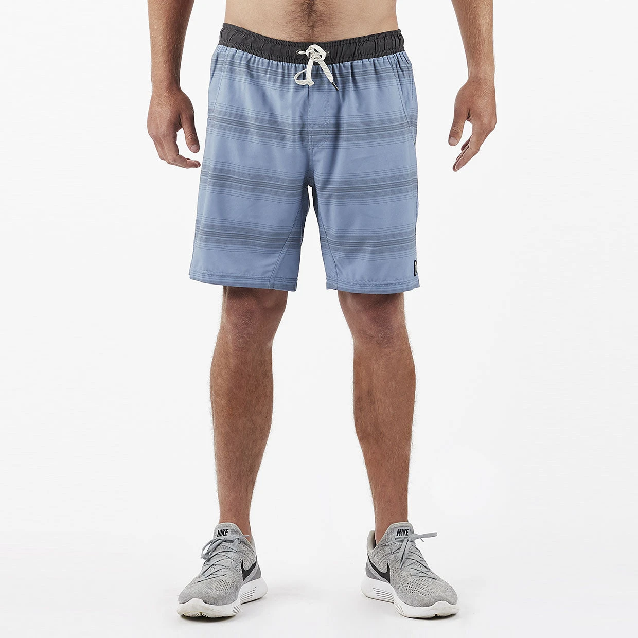 Kore Short | Slate/Charcoal Stripe 2 Kore Short | Slate/Charcoal Stripe - Image 2