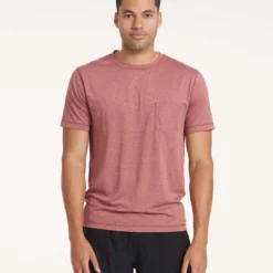 Tradewind Performance Tee | Sienna Heather -Deals Haute Drape Store V302BLK 2022