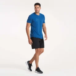 V1 Vuori Wordmark Logo Tee | Sea -Deals Haute Drape Store V302BLK 2098