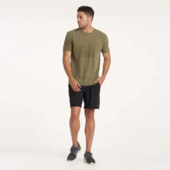 Driftwood Tee | Army -Deals Haute Drape Store V302BLK 2144