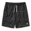 Kore Short | Black Shibori Stripe
