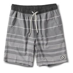 Kore Short | Heather Grey Stripe