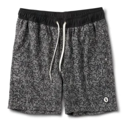 Kore Short | Grey Linen Texture Digital