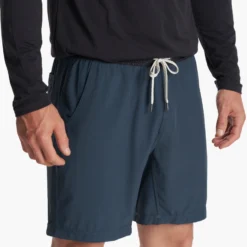 Kore Unlined Short | Indigo -Deals Haute Drape Store V302IND 2 28ab292f ee9f 4920 87d8 b63702f484e5