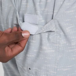 Kore Short | Platinum Slub -Deals Haute Drape Store V302PSL 1595