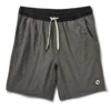 Kore Short | Vintage Charcoal Linen Texture