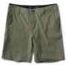 Maldive Short | Olive Textured Stripe