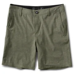 Maldive Short | Olive Textured Stripe
