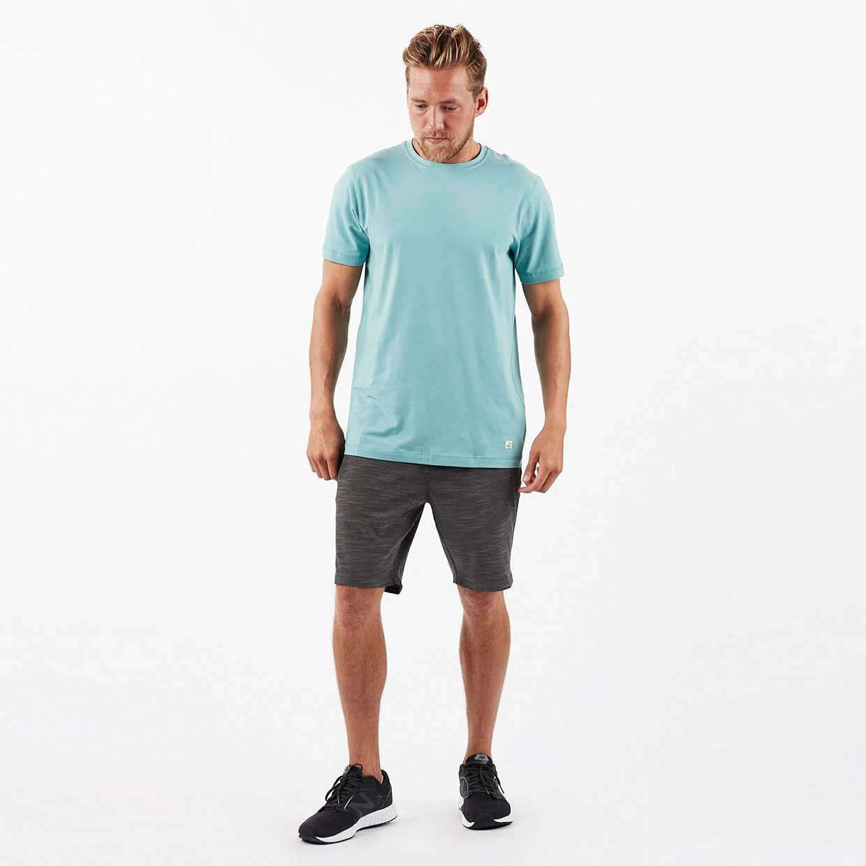 Maldive Short | Black Textured Stripe 2 Maldive Short | Black Textured Stripe - Image 2