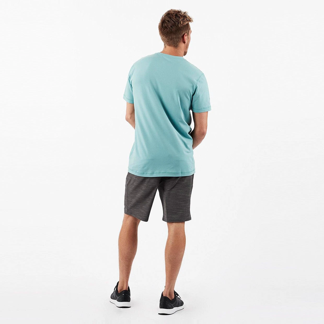 Maldive Short | Black Textured Stripe 3 Maldive Short | Black Textured Stripe - Image 3