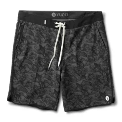 Cruise Boardshort | Black Koi Print