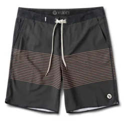Cruise Boardshort | Charcoal Acorn Stripe