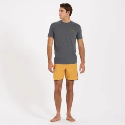 Cruise Boardshort | Cognac Micro Dot -Deals Haute Drape Store V314COD 4