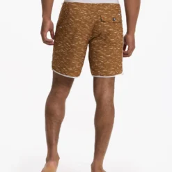 Cruise Boardshort | Caramel Slub -Deals Haute Drape Store V314CSB 10100