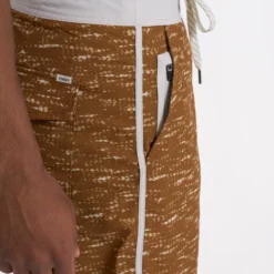 Cruise Boardshort | Caramel Slub -Deals Haute Drape Store V314CSB 10126