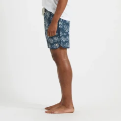 Cruise Boardshort | Indigo Floating Palm -Deals Haute Drape Store V314IFP 2