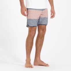 Cruise Boardshort | Indigo Wave Stripe -Deals Haute Drape Store V314IWS 2