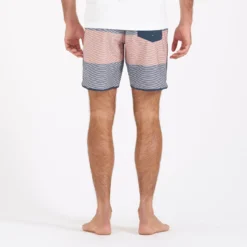 Cruise Boardshort | Indigo Wave Stripe -Deals Haute Drape Store V314IWS 3