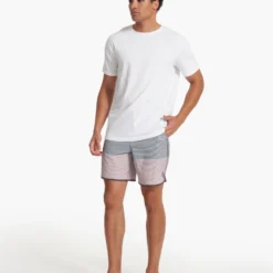 Cruise Boardshort | Plum Wave Stripe -Deals Haute Drape Store V314PWV SP23 M ECOMM BOARDSHORTS DETAIL 2652