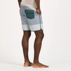 Cruise Boardshort | Steel Blue Wave Stripe -Deals Haute Drape Store V314SBW 3 fbc2edba 07eb 4481 8d1b 00a3dc696ae2