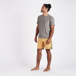 Cruise Boardshort | Saffron Stripe 9 Cruise Boardshort | Saffron Stripe -Deals Haute Drape Store V314SFS 4