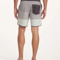 Cruise Boardshort | Smoke Wave Stripe -Deals Haute Drape Store V314SMW 2677