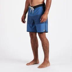 Cruise Boardshort | Sea Charcoal Stripe -Deals Haute Drape Store V314SSC 2