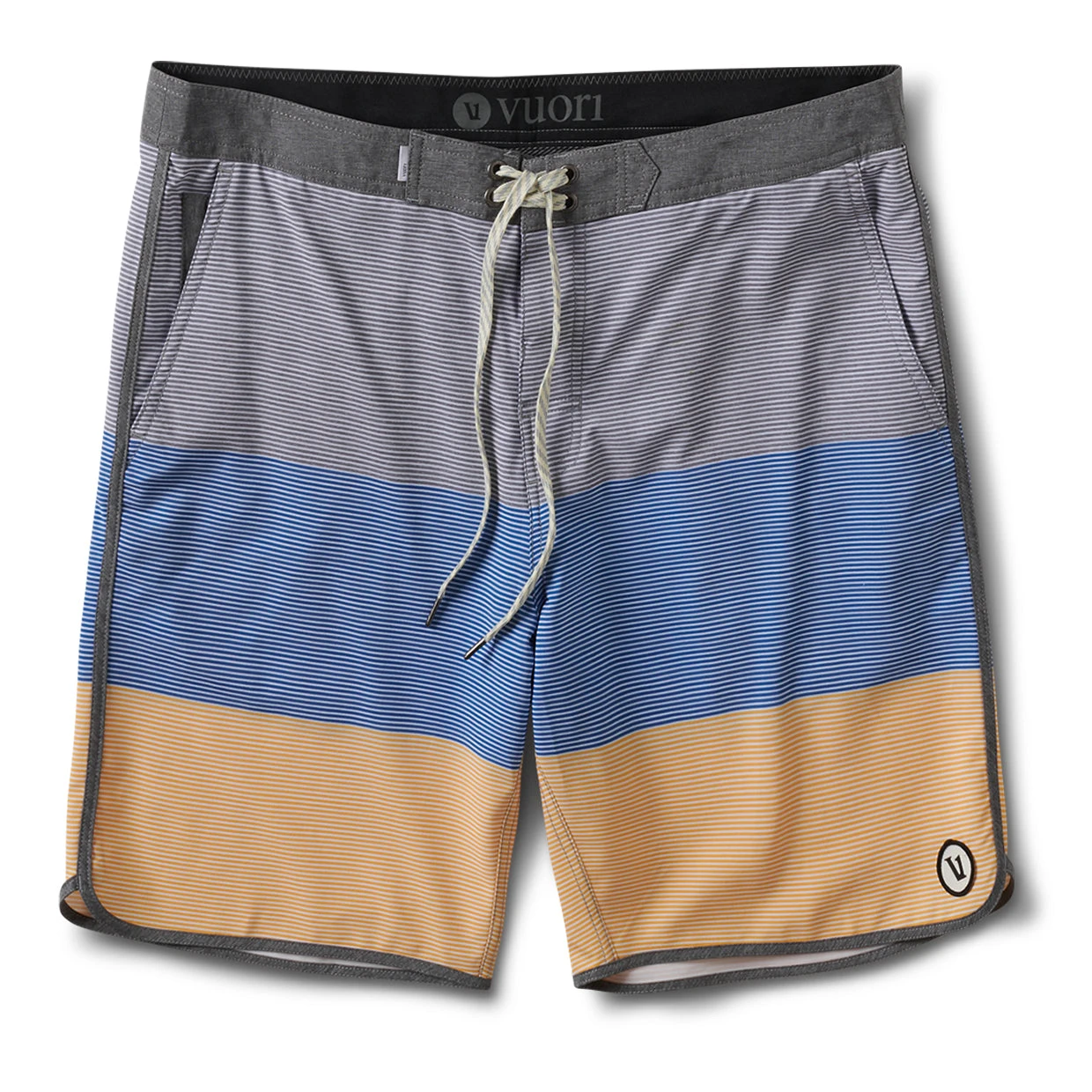 Cruise Boardshort | Sea Wave Stripe 1 Cruise Boardshort | Sea Wave Stripe