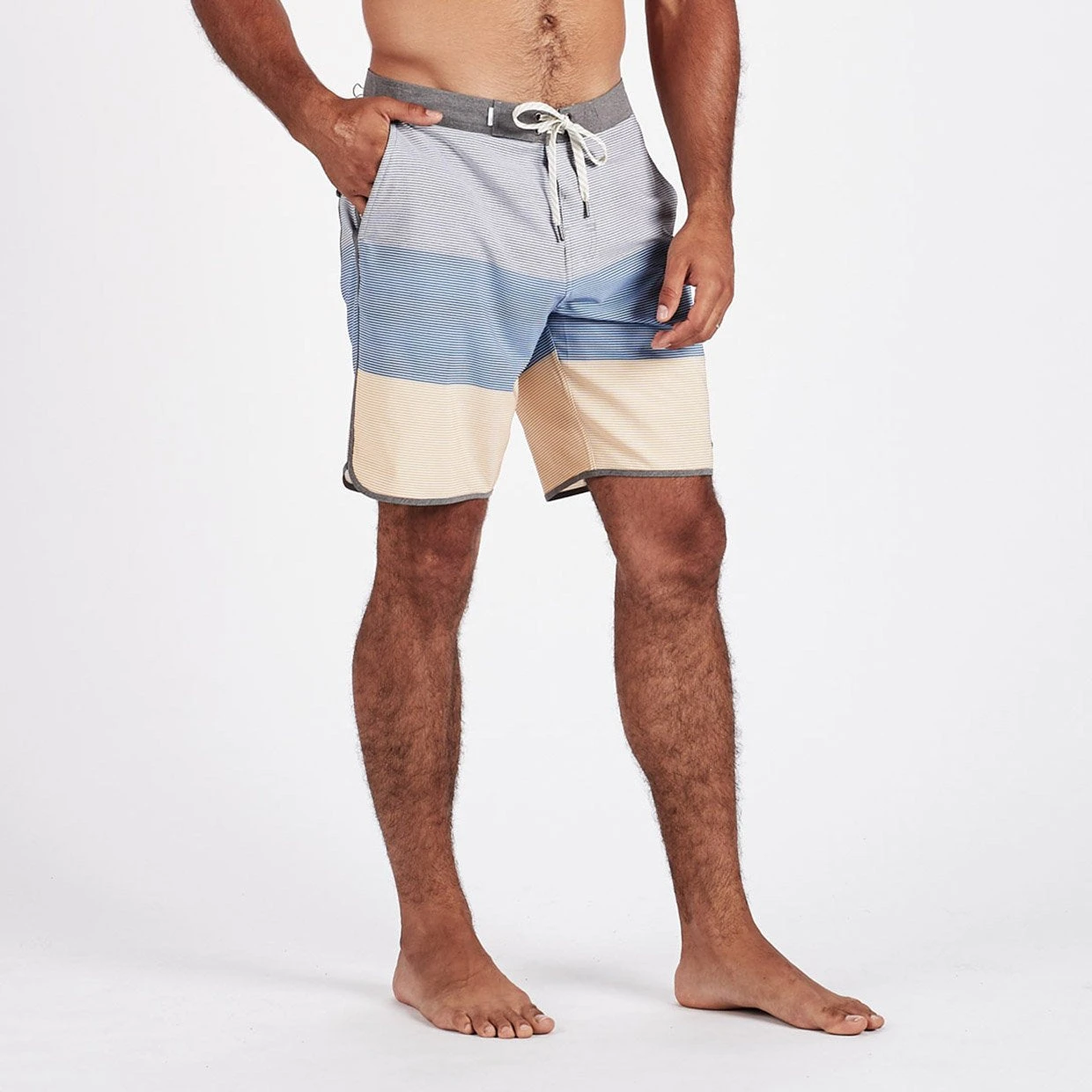 Cruise Boardshort | Sea Wave Stripe 2 Cruise Boardshort | Sea Wave Stripe - Image 2